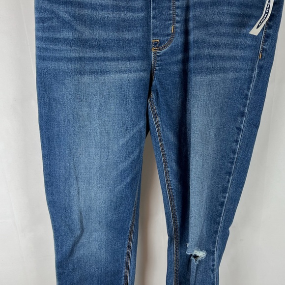 NWT: old navy Mid-Rise Distressed Rockstar Super Skinny Ankle Jeggings (2) $45 - Picture 6 of 13